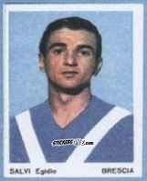 Sticker Salvi Giancarlo - I Calciatori 1966-1967 n. 17 - Ferrero