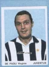 Figurina De Paoli Virginio - I Calciatori 1966-1967 n. 47 - Ferrero
