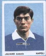 Sticker Juliano - I Calciatori 1966-1967 n. 74 - Ferrero