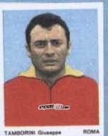 Sticker Tamborini Giuseppe - I Calciatori 1966-1967 n. 80 - Ferrero