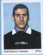 Figurina Cantagallo Gabriele - I Calciatori 1966-1967 n. 81 - Ferrero