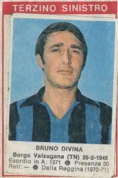 Figurina Bruno Divina - Calciatori 1972-1973 n. 5 - Edis