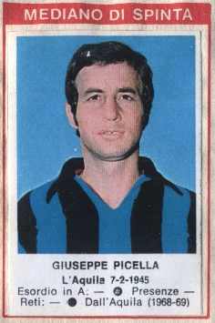 Cromo Giuseppe Picella - Calciatori 1972-1973 n. 8 - Edis