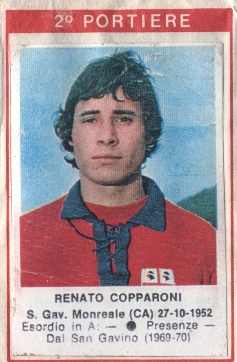 Cromo Renato Copparoni - Calciatori 1972-1973 n. 35 - Edis