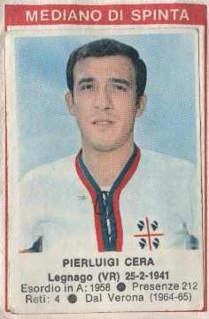 Figurina Pierluigi Cera - Calciatori 1972-1973 n. 40 - Edis