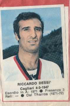 Figurina Riccardo Dessì