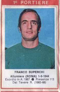 Sticker Franco Superchi - Calciatori 1972-1973 n. 50 - Edis