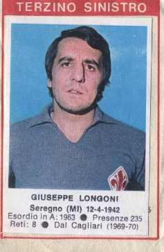 Sticker Giuseppe Longoni - Calciatori 1972-1973 n. 53 - Edis