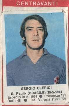 Cromo Sergio Clerici - Calciatori 1972-1973 n. 59 - Edis