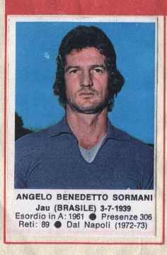 Figurina Angelo Benedetto Sormani - Calciatori 1972-1973 n. 62 - Edis