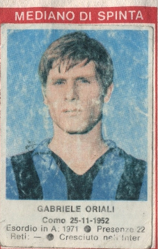 Sticker Gabriele Oriali - Calciatori 1972-1973 n. 72 - Edis