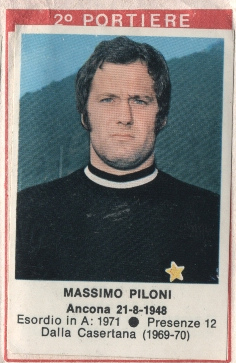 Cromo Massimo Piloni - Calciatori 1972-1973 n. 83 - Edis