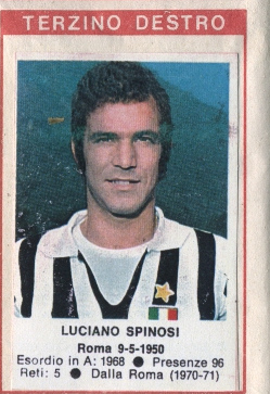 Cromo Luciano Spinosi - Calciatori 1972-1973 n. 84 - Edis