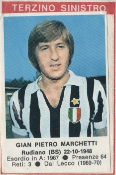 Sticker Gian Pietro Marchetti - Calciatori 1972-1973 n. 85 - Edis