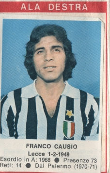 Sticker Franco Causio - Calciatori 1972-1973 n. 92 - Edis