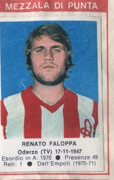 Figurina Renato Faloppa - Calciatori 1972-1973 n. 106 - Edis