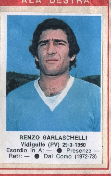 Figurina Renzo Garlaschelli - Calciatori 1972-1973 n. 124 - Edis