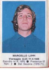 Cromo Marcello Lippi - Calciatori 1972-1973 n. 199 - Edis