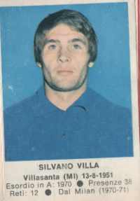 Sticker Silvano Villa - Calciatori 1972-1973 n. 203 - Edis