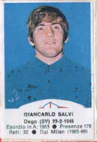 Figurina Giancarlo Salvi - Calciatori 1972-1973 n. 204 - Edis