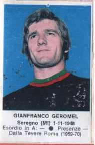 Figurina Gianfranco Geromel - Calciatori 1972-1973 n. 211 - Edis