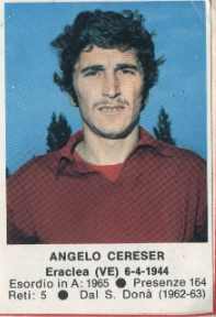 Sticker Angelo Cereser - Calciatori 1972-1973 n. 231 - Edis