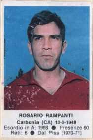 Figurina Rosario Rampanti - Calciatori 1972-1973 n. 236 - Edis