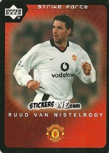 Cromo Ruud Van Nistelrooy - Manchester United 2002-2003. Strike Force - Upper Deck