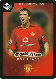 Sticker Roy Keane - Manchester United 2002-2003. Strike Force n. 17 - Upper Deck
