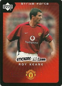 Sticker Roy Keane - Manchester United 2002-2003. Strike Force n. 20 - Upper Deck