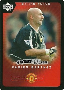 Figurina Fabien Barthez - Manchester United 2002-2003. Strike Force - Upper Deck