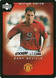 Figurina Gary Neville - Manchester United 2002-2003. Strike Force - Upper Deck