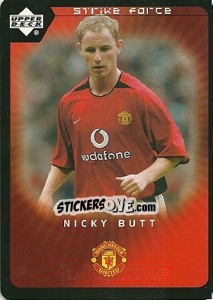 Figurina Nicky Butt - Manchester United 2002-2003. Strike Force - Upper Deck