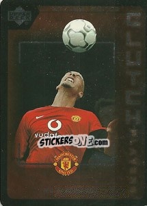 Sticker Nicky Butt - Manchester United 2002-2003. Strike Force n. CP3 - Upper Deck