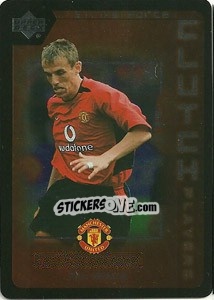 Sticker Phil Neville - Manchester United 2002-2003. Strike Force n. CP7 - Upper Deck