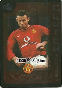 Sticker Ryan Giggs - Manchester United 2002-2003. Strike Force n. CP8 - Upper Deck