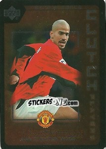 Figurina Juan Sebastian Veron - Manchester United 2002-2003. Strike Force - Upper Deck