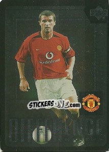 Sticker Roy Keane - Manchester United 2002-2003. Strike Force n. DM2 - Upper Deck