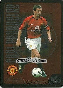 Cromo Roy Keane - Manchester United 2002-2003. Strike Force - Upper Deck