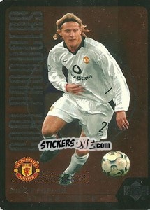 Sticker Diego Forlan - Manchester United 2002-2003. Strike Force n. GP6 - Upper Deck
