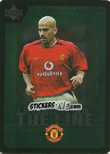 Cromo Juan Sebastian Veron - Manchester United 2002-2003. Strike Force - Upper Deck