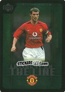 Sticker Roy Keane - Manchester United 2002-2003. Strike Force n. LL9 - Upper Deck