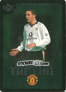 Sticker Ruud van Nistelrooy - Manchester United 2002-2003. Strike Force - Upper Deck