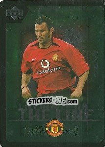 Sticker Ole Gunnar Solskjaer - Manchester United 2002-2003. Strike Force n. LL12 - Upper Deck