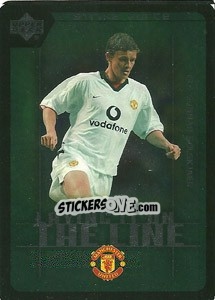 Sticker Paul Scholes - Manchester United 2002-2003. Strike Force - Upper Deck