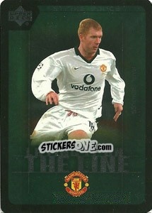 Sticker Diego Forlan - Manchester United 2002-2003. Strike Force - Upper Deck