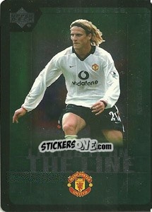 Cromo John O'Shea - Manchester United 2002-2003. Strike Force - Upper Deck