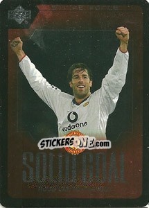 Sticker Ruud van Nistelrooy - Manchester United 2002-2003. Strike Force n. SG1 - Upper Deck