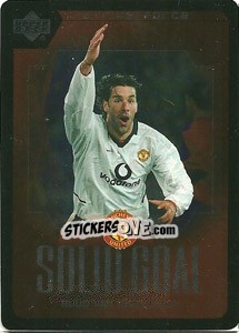 Cromo Ruud van Nistelrooy - Manchester United 2002-2003. Strike Force - Upper Deck