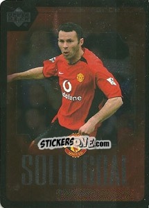 Sticker Ryan Giggs - Manchester United 2002-2003. Strike Force n. SG5 - Upper Deck
